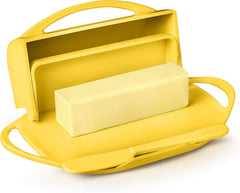 Butterie Flip-Top Butter Dish - Yellow