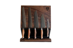 Steelport Magnetic Walnut Knife Block