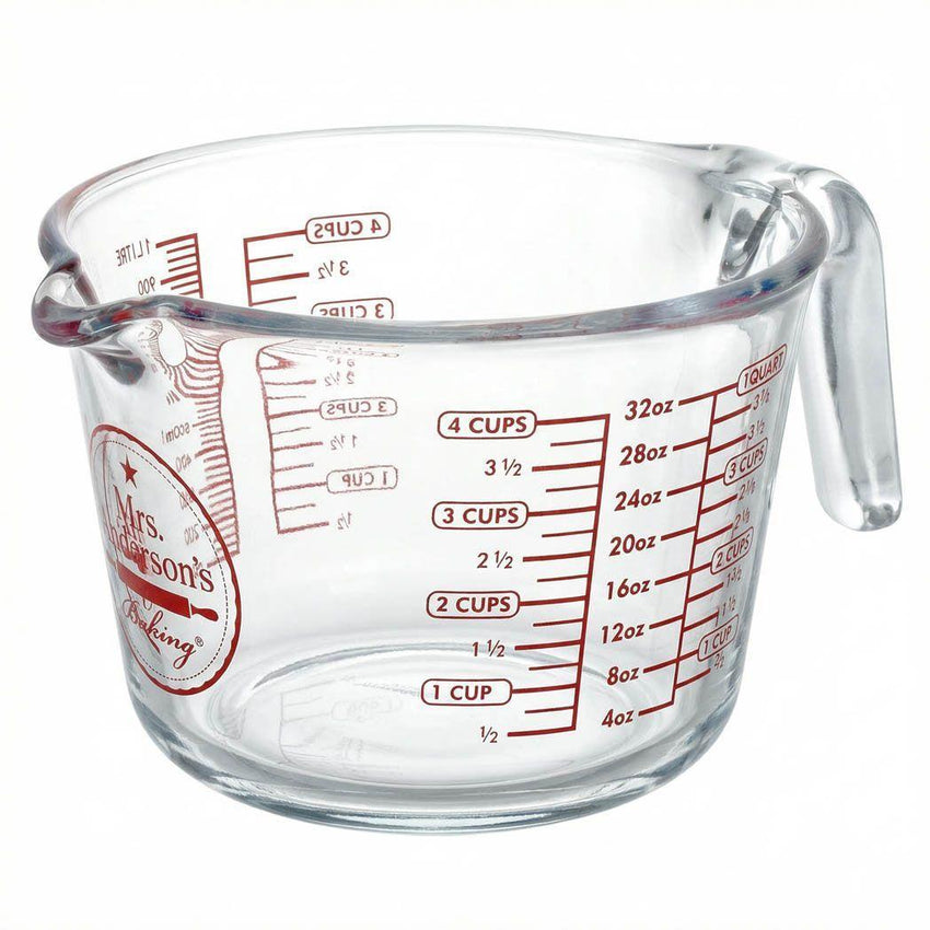 Mrs Anderson 4 Cup Measuring Cup - Glass
