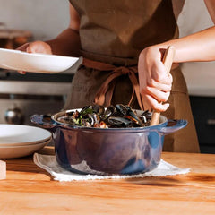 Made In Dutch Oven - Blue Enameled Cast Iron (5.5 Qt)