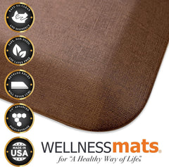 Wellness Mobile Mat - Onyx 22" x 18" (Granite Collection)