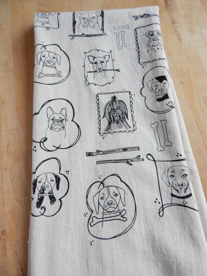 Dog Kitchen Towel High Fiber