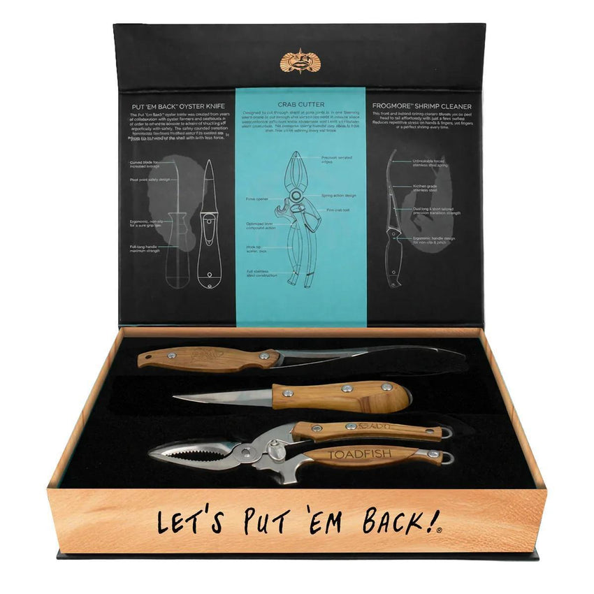 Toadfish Olive Wood Coastal Kitchen Collection