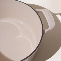 Made In Dutch Oven - Antique White Enameled Cast Iron (5.5 Qt)