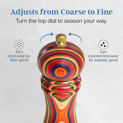 Baltique® Marakesh Pepper Mill - 8 inch