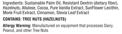 Diabetic Kitchen Sugar Free Hazelnut Chocolate Spread