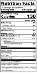 Gut Gruel Prebiotic+ Probiotic