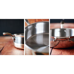 Titanium Series 4 Quart Sauté with Lid