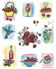 Flour Sack Towel - Strawberries