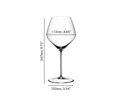 Riedel Veloce Pinot Noir/Nebbiolo Wine Glass (2 pack)
