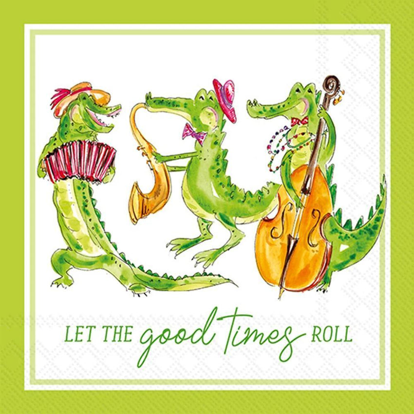 Cocktail Napkins - Mardi Gators