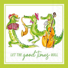 Cocktail Napkins - Mardi Gators