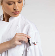 Chef Coat Aruba Pro Vent White (Med)