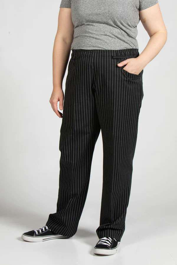 Women's Chef Pant - Pinstripe (Lg)