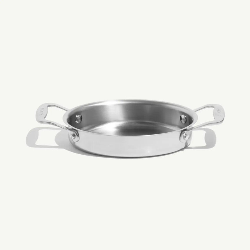Made In Oval Gratin Dish - Stainless Steel (2 dishes)