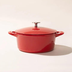 Made In Dutch Oven - Red Enameled Cast Iron (5.5 Qt)