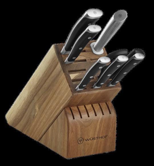 Wusthof Classic Ikon Block Set - 8 piece