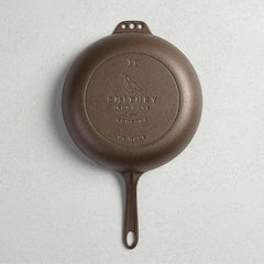 Smithey No. 11 Deep Skillet w/ Glass Lid