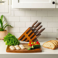 Avanta Pakkawood Knife Block Set - 10 Piece
