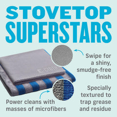 E-Cloth Range & Stovetop Cleaning Kit