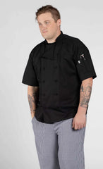 Chef Coat Aruba Pro Vent Black (Large)