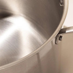 Made In 12 Qt Stock Pot w/Lid - Stainless Clad