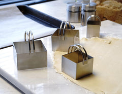 Endurance Square Biscuit Cutter - Rippled (Set of 4)