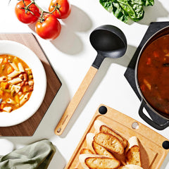 Epicurean Ladle - Natural & Black (Gourmet Series)