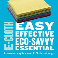 E-Cloth Glass & Polishing Cloths (Assorted Colors)
