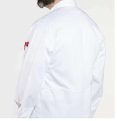 Chef Coat 10 Knot  White (Lg)