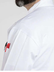 Chef Coat 10 Knot White (Sm)