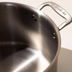 Made In 8 Qt Stock Pot w/Lid - Stainless Clad