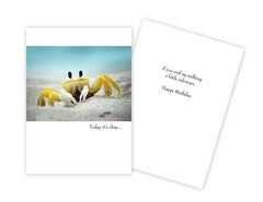 Birthday Card - Today it's okay.....