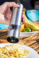 Cole & Mason Battersea Electronic Salt/Pepper Mill Set (8")
