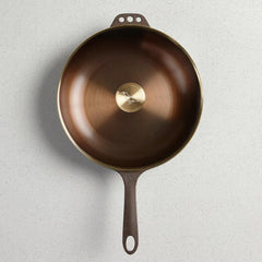 Smithey No. 11 Deep Skillet w/ Glass Lid
