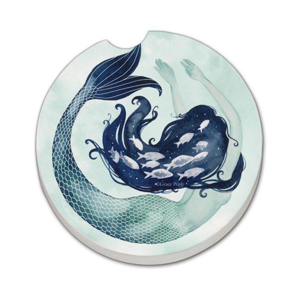Car Coaster - Mermaid Scales