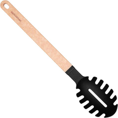 Epicurean Pasta Server - Natural & Black (Gourmet Series)