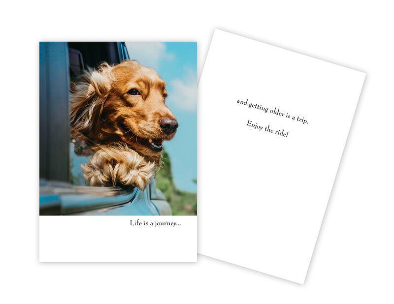 Birthday Card - Life is a journey...