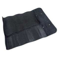 Messermeister Leather Knife Roll - 7 Pocket (Black)