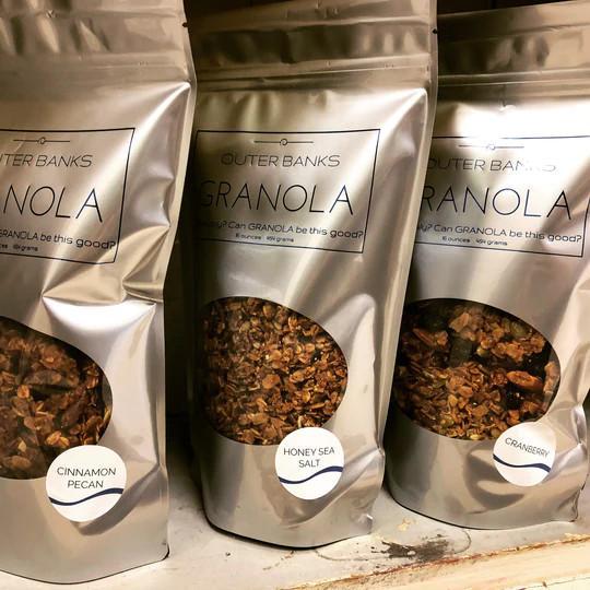 Honey Sea Salt OBX Granola  (16oz)