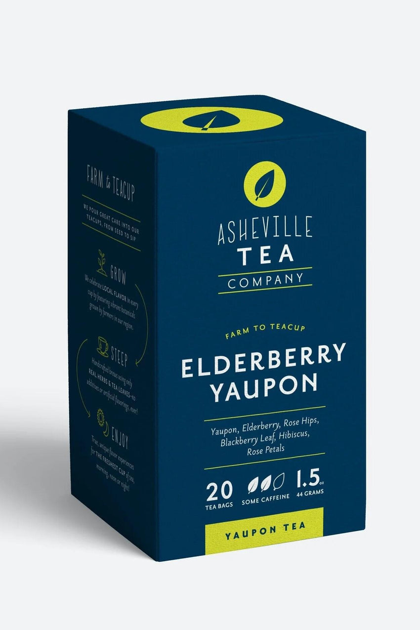 Elderberry Yaupon Box Asheville Tea Company