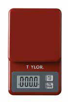 Taylor Compact Digital Scale (Red)
