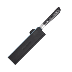 Black Magnetic Leather Edge-Guard - 8.5"