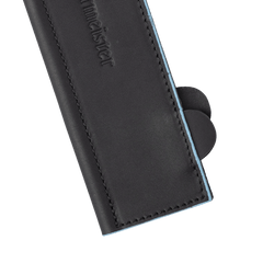 Black Magnetic Leather Edge-Guard - 8.5"