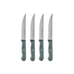 Custom Blue 4 Piece Steak Knife Set