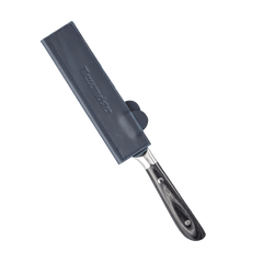 Midnight Navy Leather Magnetic Edge-Guard - 6.5"