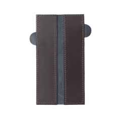 Midnight Navy Leather Magnetic Edge-Guard - 6.5"