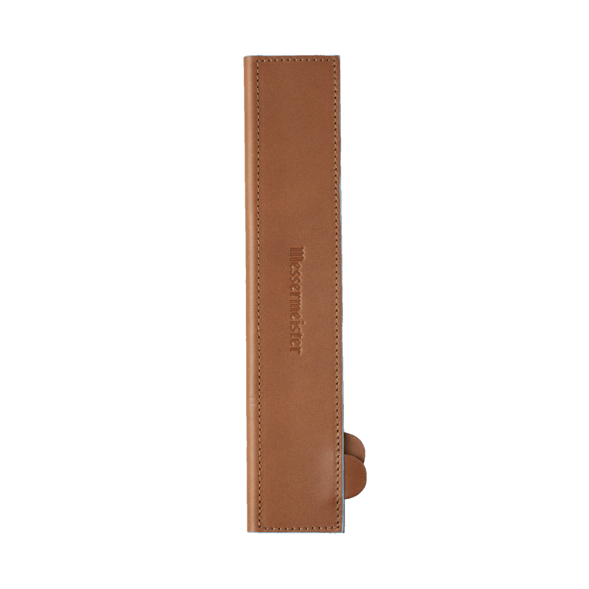 Saddle Brown Leather Magnetic Edge-Guard - 10.5"