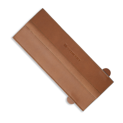Saddle Brown Leather Magnetic Edge-Guard - 10.5"