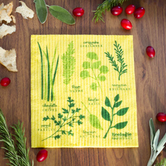 Swedish Dishcloth Les Fines Herbs/Sponge Cloth